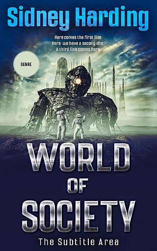 3D mockup of Clay Ash #13949 - Premade Science Fiction Book Cover | BookCoverZone