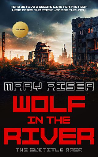 3D mockup of Shark #14001 - Premade Apocalyptica Book Cover | BookCoverZone