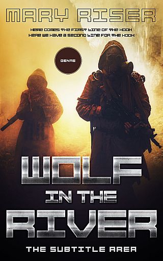 3D mockup of Calico #14006 - Premade Apocalyptica Book Cover | BookCoverZone