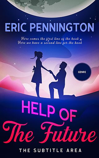 3D mockup of Blue Zodiac #14033 - Premade Romance Book Cover | BookCoverZone