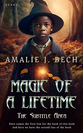 3D mockup of Thunder #14060 - Premade Fantasy Book Cover | BookCoverZone