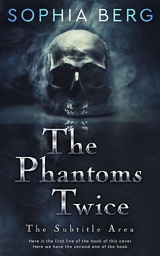 3D mockup of Ebony Clay #14227 - Premade Horror Book Cover | BookCoverZone