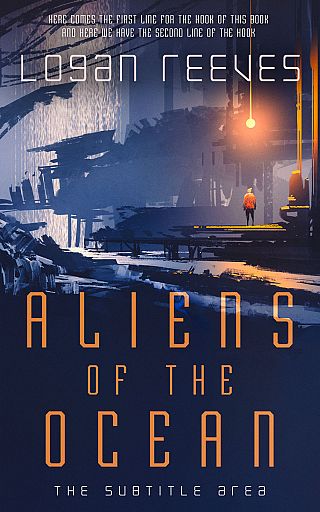 3D mockup of Ebony Clay #14348 - Premade Science Fiction Book Cover | BookCoverZone