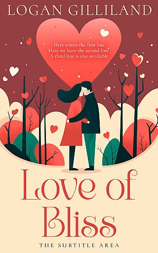 3D mockup of Chestnut #14419 - Premade Romance Book Cover | BookCoverZone