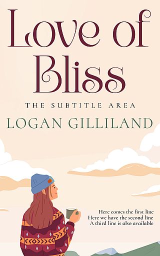 3D mockup of Citrine White #14426 - Premade Travel Book Cover | BookCoverZone