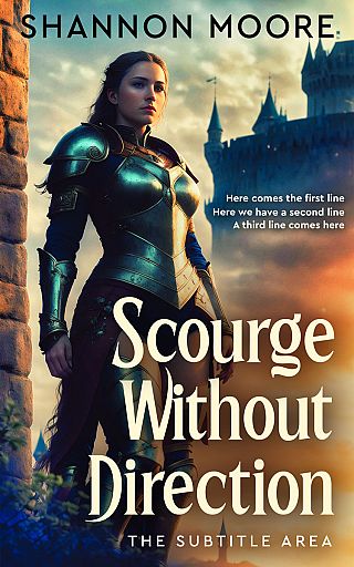 3D mockup of Ebony Clay #14557 - Premade Historical Book Cover | BookCoverZone