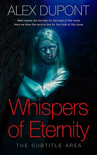 3D mockup of Black Pearl #14638 - Premade Horror Book Cover | BookCoverZone