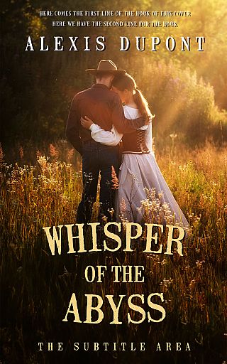 3D mockup of Di Serria #14750 - Premade Romance Book Cover | BookCoverZone