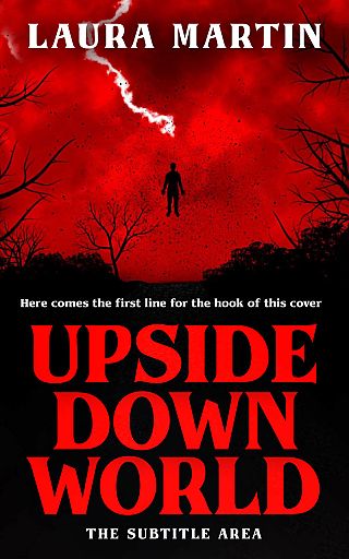 3D mockup of Crimson #14769 - Premade Horror Book Cover | BookCoverZone