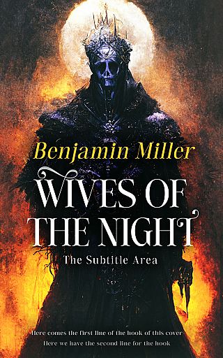3D mockup of Di Serria #14780 - Premade Fantasy Book Cover | BookCoverZone