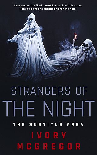 3D mockup of Steel Gray #14799 - Premade Horror Book Cover | BookCoverZone