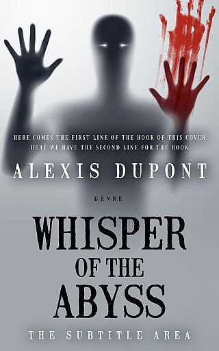 3D mockup of Manatee #14838 - Premade Horror Book Cover | BookCoverZone