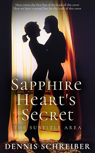3D mockup of Tan #14887 - Premade Romance Book Cover | BookCoverZone