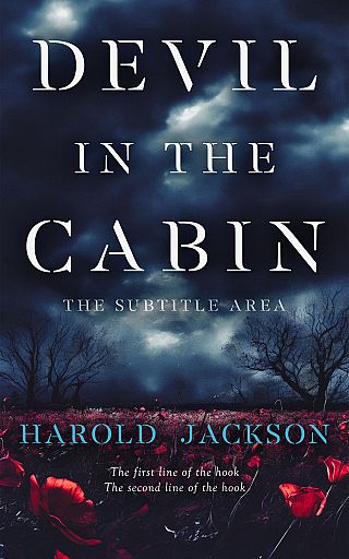 3D mockup of Ebony Clay #14911 - Premade Horror Book Cover | BookCoverZone