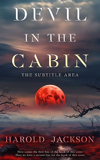 3D mockup of Tundora #14915 - Premade Horror Book Cover | BookCoverZone