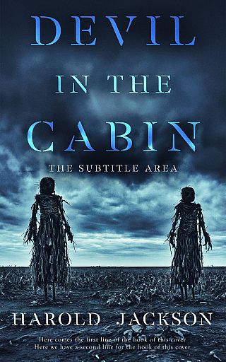 3D mockup of Cloud Burst #14919 - Premade Horror Book Cover | BookCoverZone