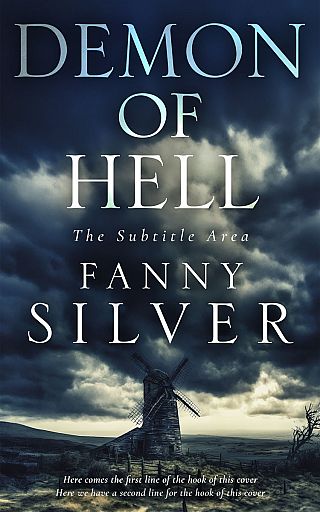 3D mockup of Ebony Clay #15015 - Premade Horror Book Cover | BookCoverZone