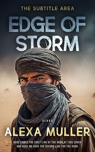 3D mockup of Vanilla #15021 - Premade Mystery & Thriller & Suspense Book Cover | BookCoverZone