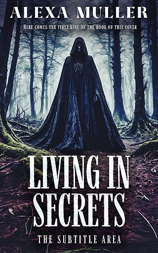 3D mockup of Tiara #15046 - Premade Mystery & Thriller & Suspense Book Cover | BookCoverZone