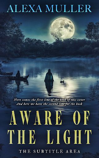 3D mockup of Cloud Burst #15063 - Premade Horror Book Cover | BookCoverZone
