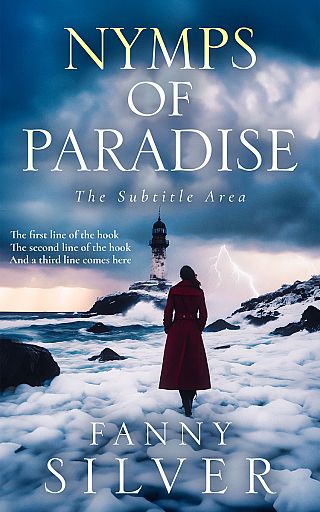 3D mockup of Kashmir Blue #15103 - Premade Romance Book Cover | BookCoverZone