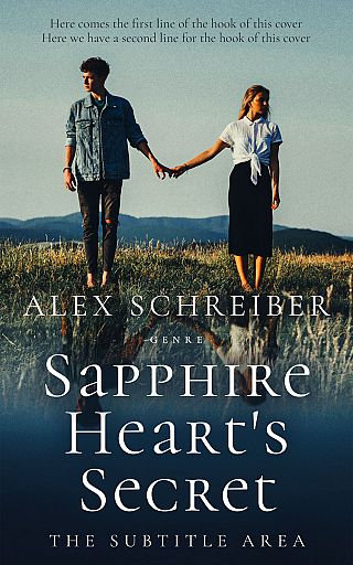 3D mockup of Green Spring #15178 - Premade Romance Book Cover | BookCoverZone