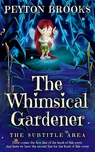 3D mockup of Bunting #15198 - Premade Fantasy Book Cover | BookCoverZone