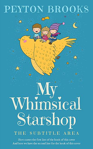 3D mockup of Boston Blue #15201 - Premade Fantasy Book Cover | BookCoverZone