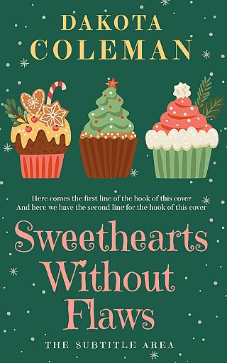 3D mockup of Green Pea #15230 - Premade Chick Lit Book Cover | BookCoverZone
