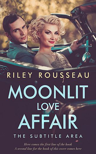 3D mockup of Blackcurrant #15260 - Premade Romance Book Cover | BookCoverZone