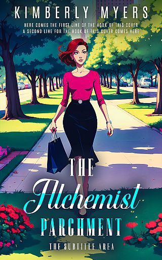 3D mockup of Blue Dianne #15315 - Premade Chick Lit Book Cover | BookCoverZone