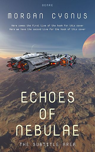 3D mockup of Mid Gray #15363 - Premade Science Fiction Book Cover | BookCoverZone