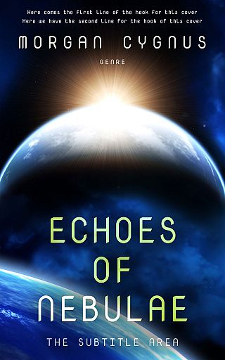 3D mockup of Ebony #15366 - Premade Science Fiction Book Cover | BookCoverZone