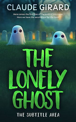 3D mockup of Gable Green #15466 - Premade Horror Book Cover | BookCoverZone