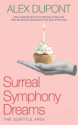3D mockup of Mandys Pink #15602 - Premade Surreal Book Cover | BookCoverZone