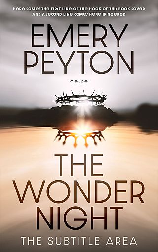 3D mockup of Wafer #15732 - Premade Religion & Spirituality Book Cover | BookCoverZone