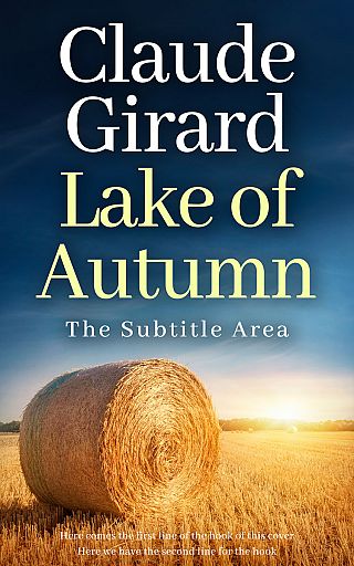 3D mockup of Harvest Gold #15885 - Premade Western Book Cover | BookCoverZone