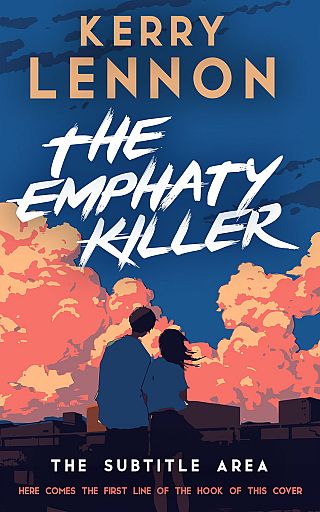 3D mockup of Tonys Pink #16090 - Premade Romance Book Cover | BookCoverZone