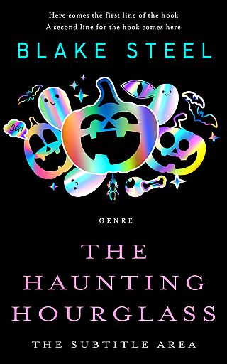 3D mockup of Clam Shell #16166 - Premade Horror Book Cover | BookCoverZone