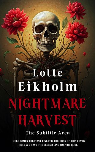 3D mockup of Brown Rust #16244 - Premade Horror Book Cover | BookCoverZone