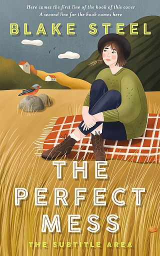 3D mockup of Limed Oak #16323 - Premade Chick Lit Book Cover | BookCoverZone