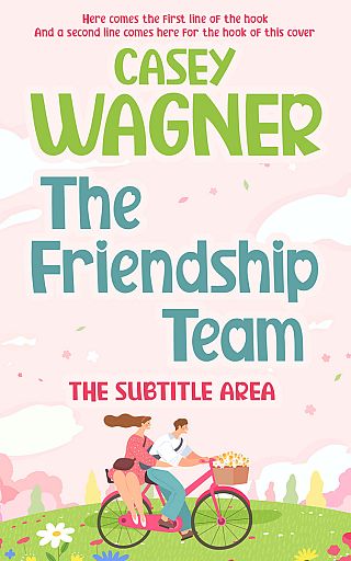 3D mockup of White Linen #16460 - Premade Romance Book Cover | BookCoverZone