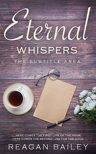 3D mockup of Old Lavender #16511 - Premade Poetry Book Cover | BookCoverZone