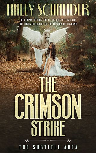 3D mockup of Akaroa #16727 - Premade Fantasy Book Cover | BookCoverZone