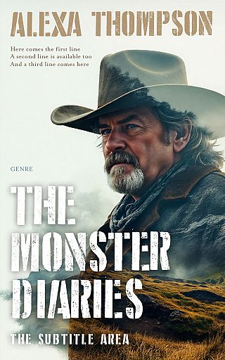 3D mockup of Outer Space #16759 - Premade Action & Adventure Book Cover | BookCoverZone