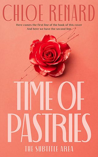 3D mockup of Apricot #16978 - Premade Romance Book Cover | BookCoverZone