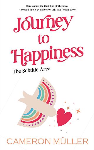 3D mockup of Pearl Bush #16995 - Premade Abstract Book Cover | BookCoverZone