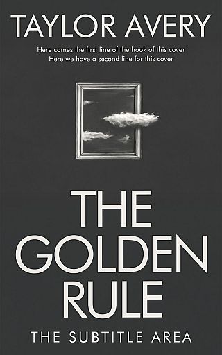 3D mockup of Lunar Green #17021 - Premade Abstract Book Cover | BookCoverZone