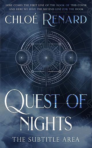 3D mockup of Cloud Burst #17097 - Premade Fantasy Book Cover | BookCoverZone