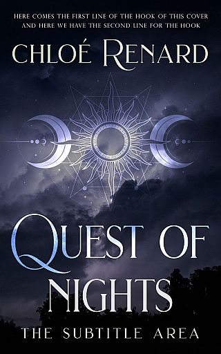 3D mockup of Mirage #17098 - Premade Fantasy Book Cover | BookCoverZone